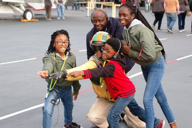 USS Midway Museum Admission: Valid Any Date - Bridge, highlighted spaces, and the ship’s scale