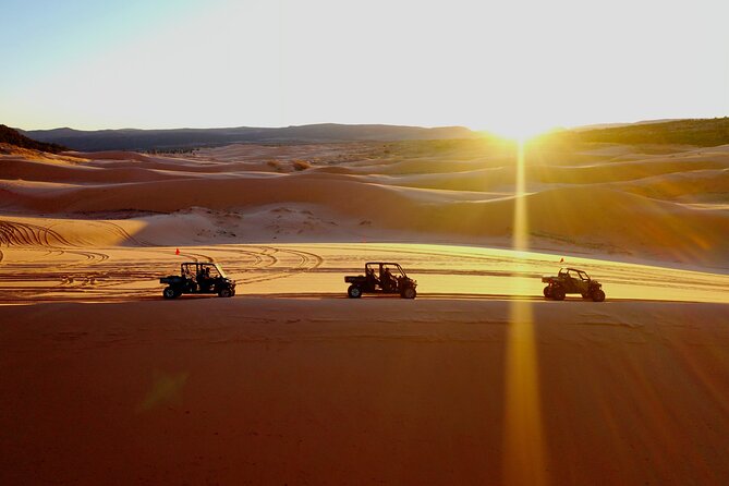 UTV Dune Cruise and Surf at Coral Pink Sand Dunes - UTV Ride Across Stake Park Dunes (Plus the Sandsquatch Photo Moment)