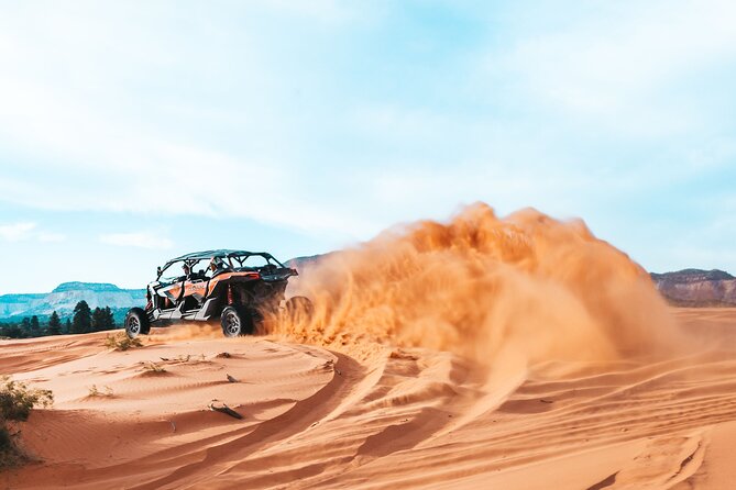 UTV Dune Cruise and Surf at Coral Pink Sand Dunes - Star Dune Sandboarding and Sledding: Gravity, Included Boards, and Real Fun