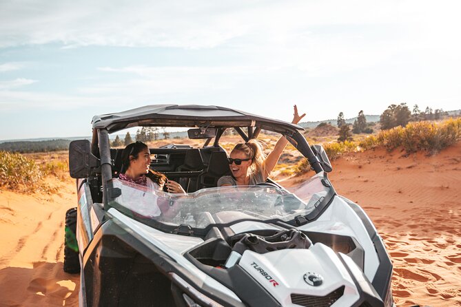UTV Dune Cruise and Surf at Coral Pink Sand Dunes - The 2-Hour Flow: UTV, Slot Canyon Walk, Then Star Dune Sand Surfing