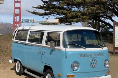 Vantigo - The Original San Francisco VW Bus Tour - The 3-hour overview route: Coit, Palace of Fine Arts, Golden Gate, Twin Peaks, Painted Ladies