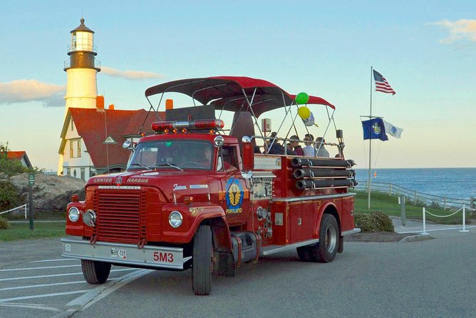 Vintage Fire Truck Sightseeing Tour of Portland Maine - Key things to know before you go