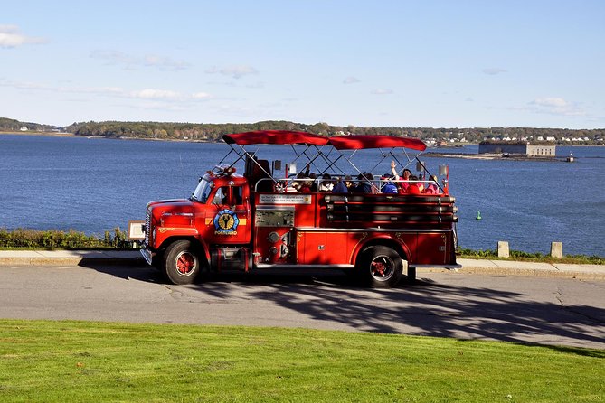 Vintage Fire Truck Sightseeing Tour of Portland Maine - Vintage fire engine views: how Portland clicks into place fast