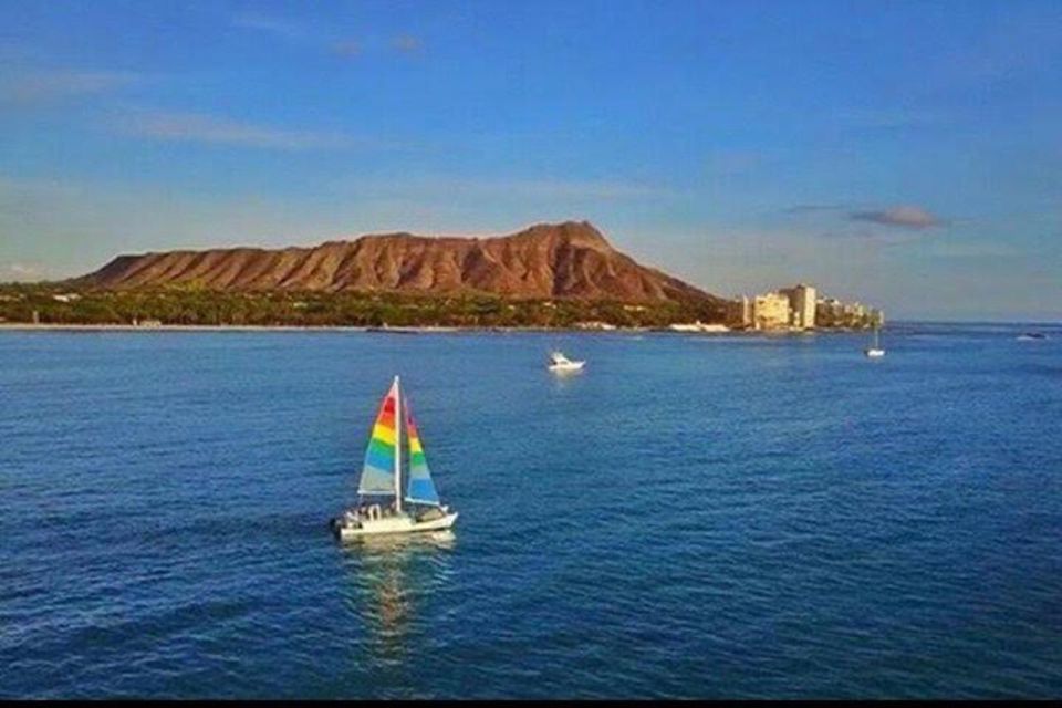 Waikiki Beach: Turtle Snorkeling and Sailing on Hāwea - Weather and water conditions: when choppy Waikiki happens