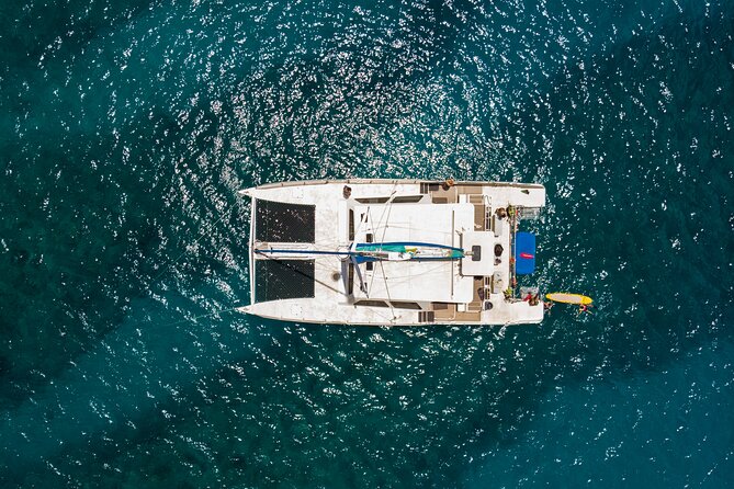 Waikiki Catamaran Snorkel Sail with Lunch: Turtles Guaranteed - How the snorkeling feels: time in the water vs. time on the boat