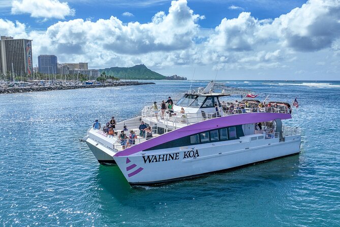 Waikiki: Friday Night Fireworks Catamaran Cruise - Ala Wai Yacht Harbor Departure: The Easy Pre-Show Part