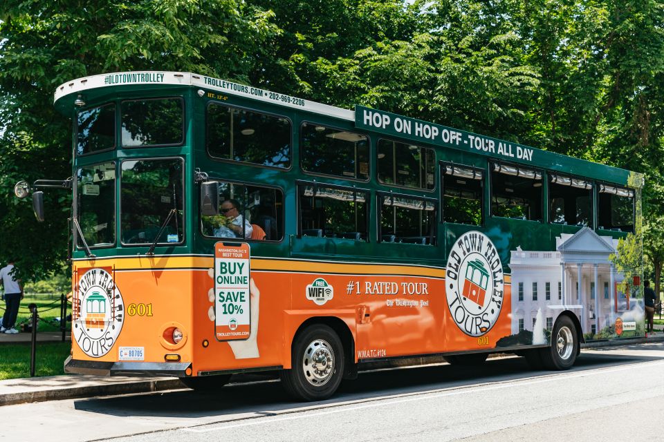 Washington, DC: Hop-On Hop-Off Old Town Trolley City Tour - Monuments on your terms: from Jefferson to Lincoln