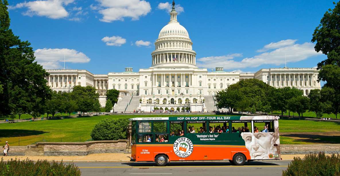 Washington, DC: Hop-On Hop-Off Old Town Trolley City Tour - Arlington National Cemetery tram upgrade: what you actually see