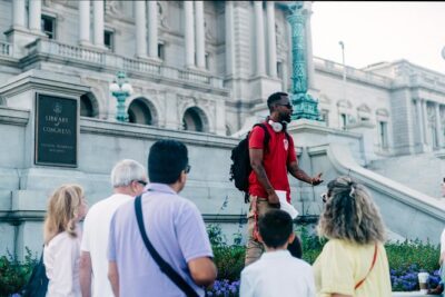 Washington DC in One Day: Guided Sightseeing Tour - US Capitol Visitor Center and White House exterior: how to see without the interior