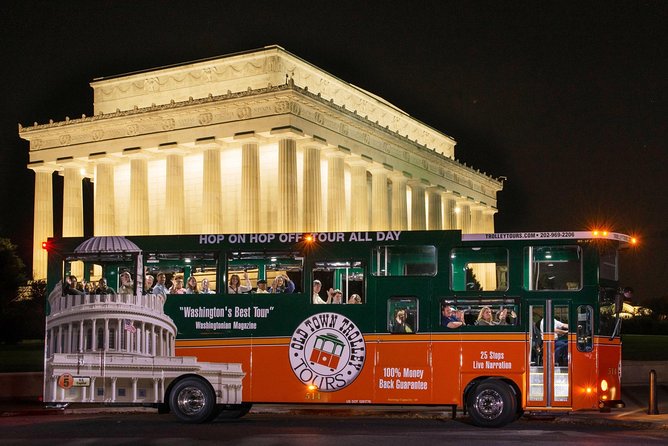 Washington DC Monuments by Moonlight Tour by Trolley - Comfort and practical tips for a smoother night