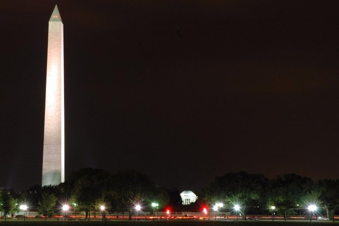 Washington DC Moonlight Tour by Electric Cart - The Museum Stretch You Float Past on the National Mall