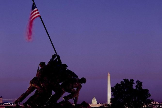 Washington DC Moonlight Tour by Electric Cart - White House and Pennsylvania Avenue: Final Night-Glow Photo Pass