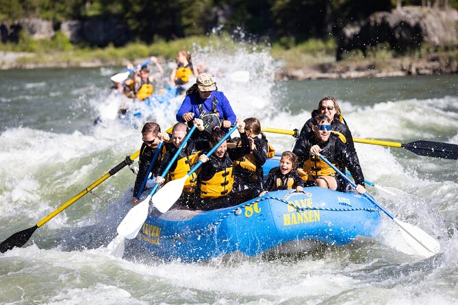 Whitewater Rafting in Jackson Hole: Small Boat Excitement - Big Kahuna, Lunch Counter, Rope, and the Champagne Surprise