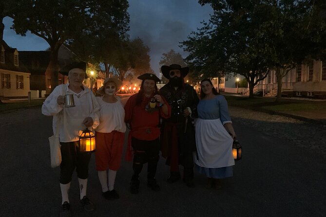 Williamsburg Ghosts, Witches and Pirates Tour - The Capitol Area Stories: Blackbeard, Witch Trials, and a Skull That Won’t Quit
